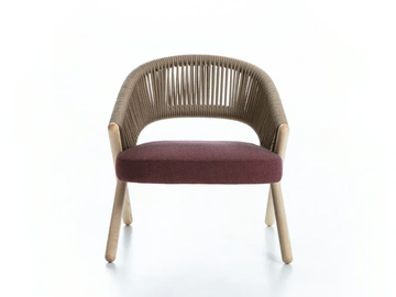 SISTERS 04C - Rope easy chair with armrests by Very Wood - view 3